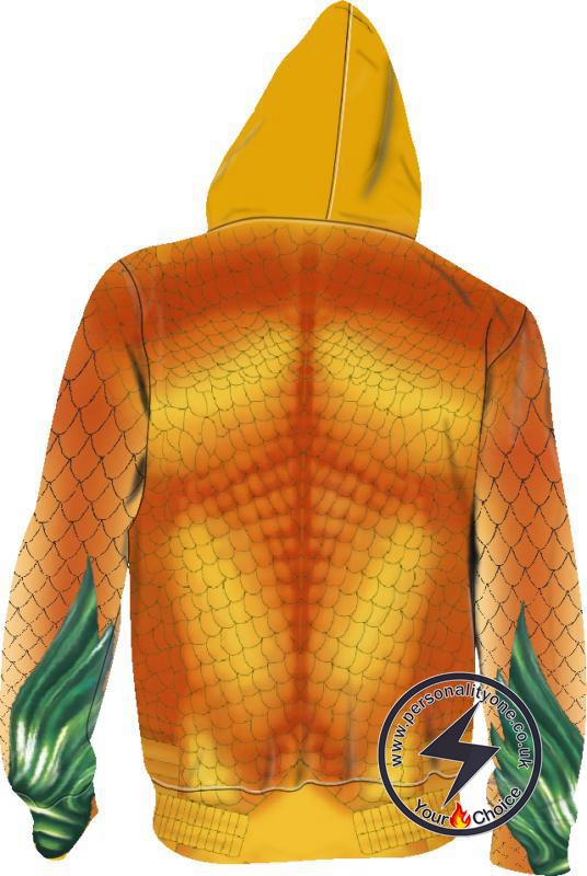 Aquaman Hoodie - Arthur Curry Zip Up Hoodie #19HW04